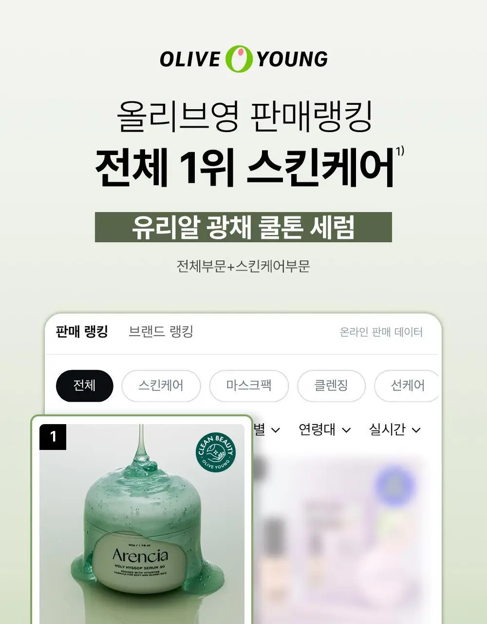 [잡티흔적토닝/20g증정기획] 아렌시아 젤리 세럼 홀리 히솝 30 50g(+20g) 상세페이지 2
